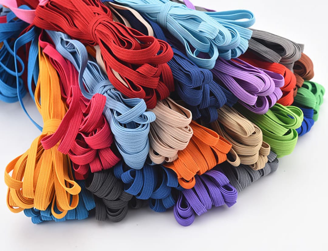 0.7CM Width Color Elastic Band, Rubber Band Elastic Band, Clothing