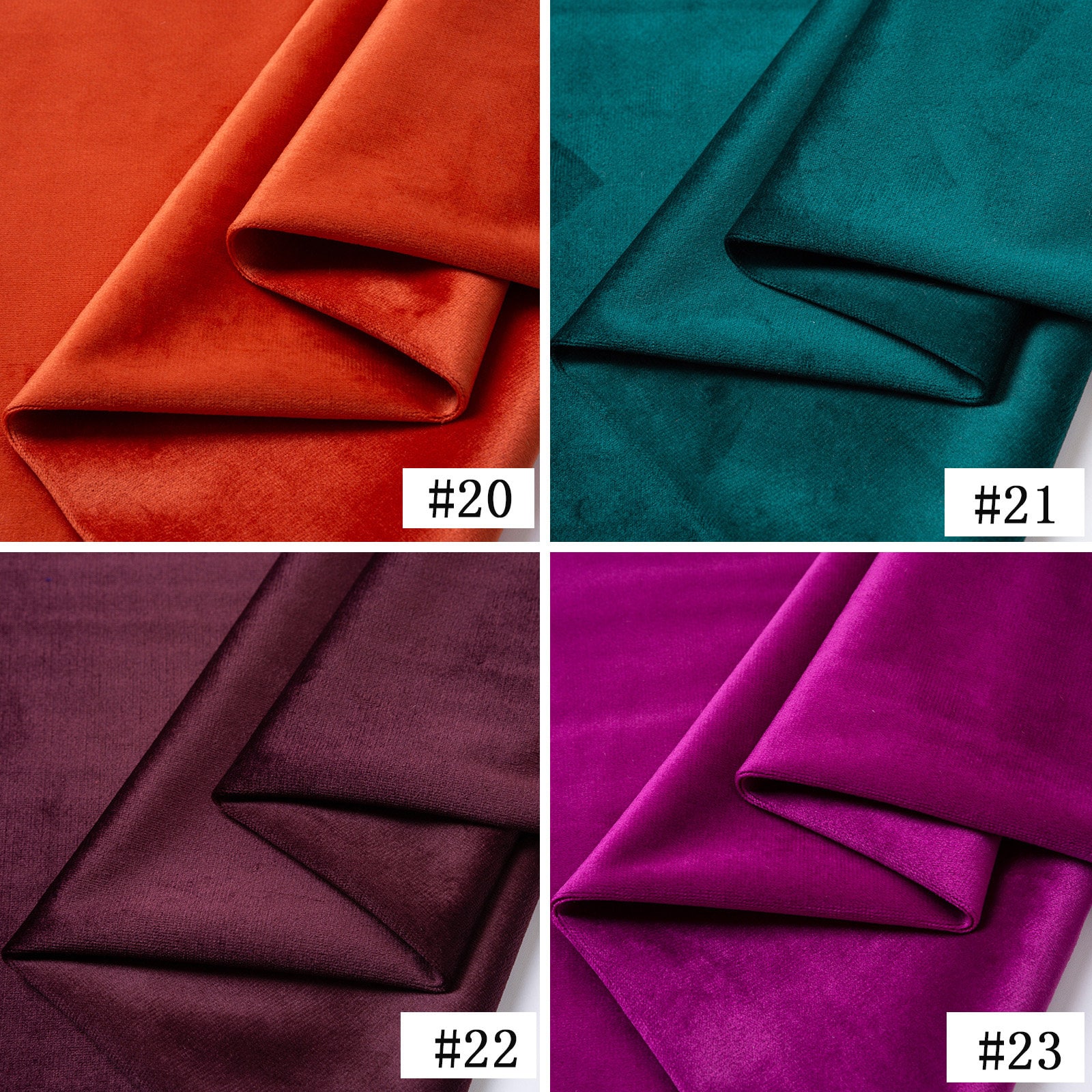 HighQuality Velvet Fabric Golden Velvet Fabric Clothing Etsy