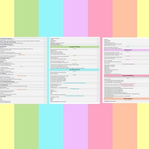 Puede incluir: Una lista de verificaci&oacute;n imprimible para la salud y el bienestar. La lista de verificaci&oacute;n se divide en cinco secciones: Salud y bienestar general, cabeza y cuello, pulmones y t&oacute;rax, abdomen y sistema musculoesquel&eacute;tico. Cada secci&oacute;n contiene una lista de s&iacute;ntomas y preguntas para ayudarte a evaluar tu salud.