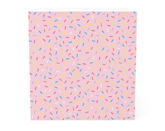 Sprinkles Note Cube
