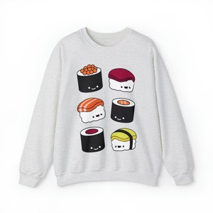 Sushi Unisex Heavy Blend Crewneck Sweatshirt