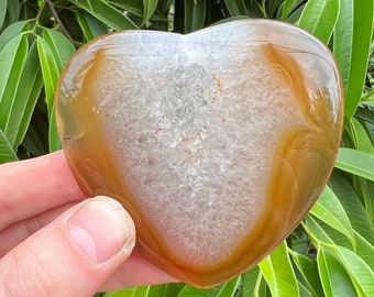 Druzy Agate Heart, Heart Reiki