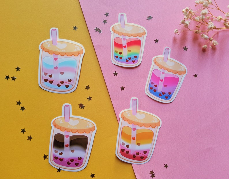 Matte and Glossy Waterbottle Planner Stickers Mystery Sticker Pack Mystery Sticker Bundle