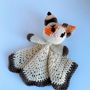 Crochet Cat Lovey PATTERN