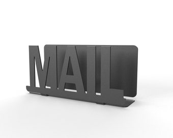 Mail Holder Dxf File, Ready Dxfs Digital Download, Plasma Cutter File, CNC File, Laser Cutter File, Envelope Letter Mail Holder