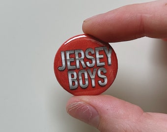 Botón trasero con pin musical de Jersey Boys