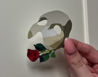 Phantom of the Opera Vinyl Sticker