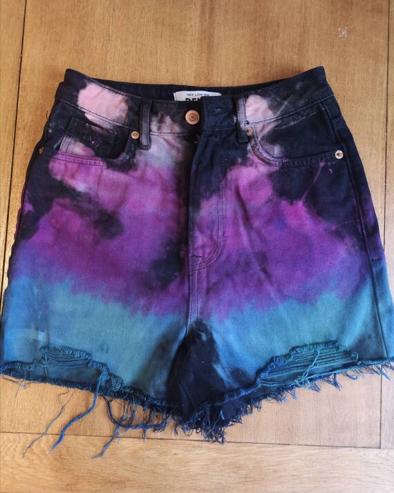 black denim shorts size 4