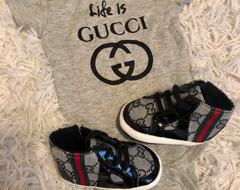 gucci onesie baby girl