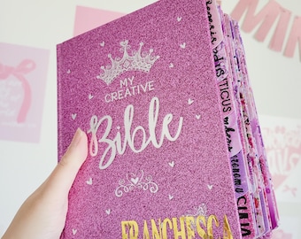 Personalized Pink ESV Bible: Laminated Tabs, Christian Gift