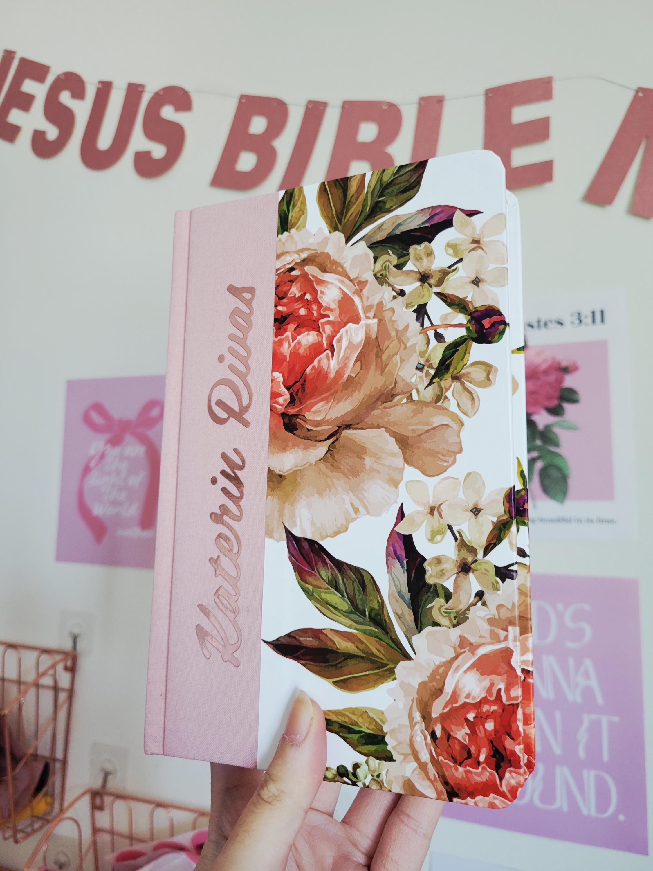 Personalized Spanish Bible RVR 1960: Large Print, Hardcover, Laminated Tabs