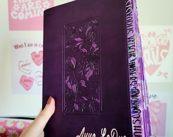 Personalized KJV Purple Bible: Large Print, Custom Tabs
