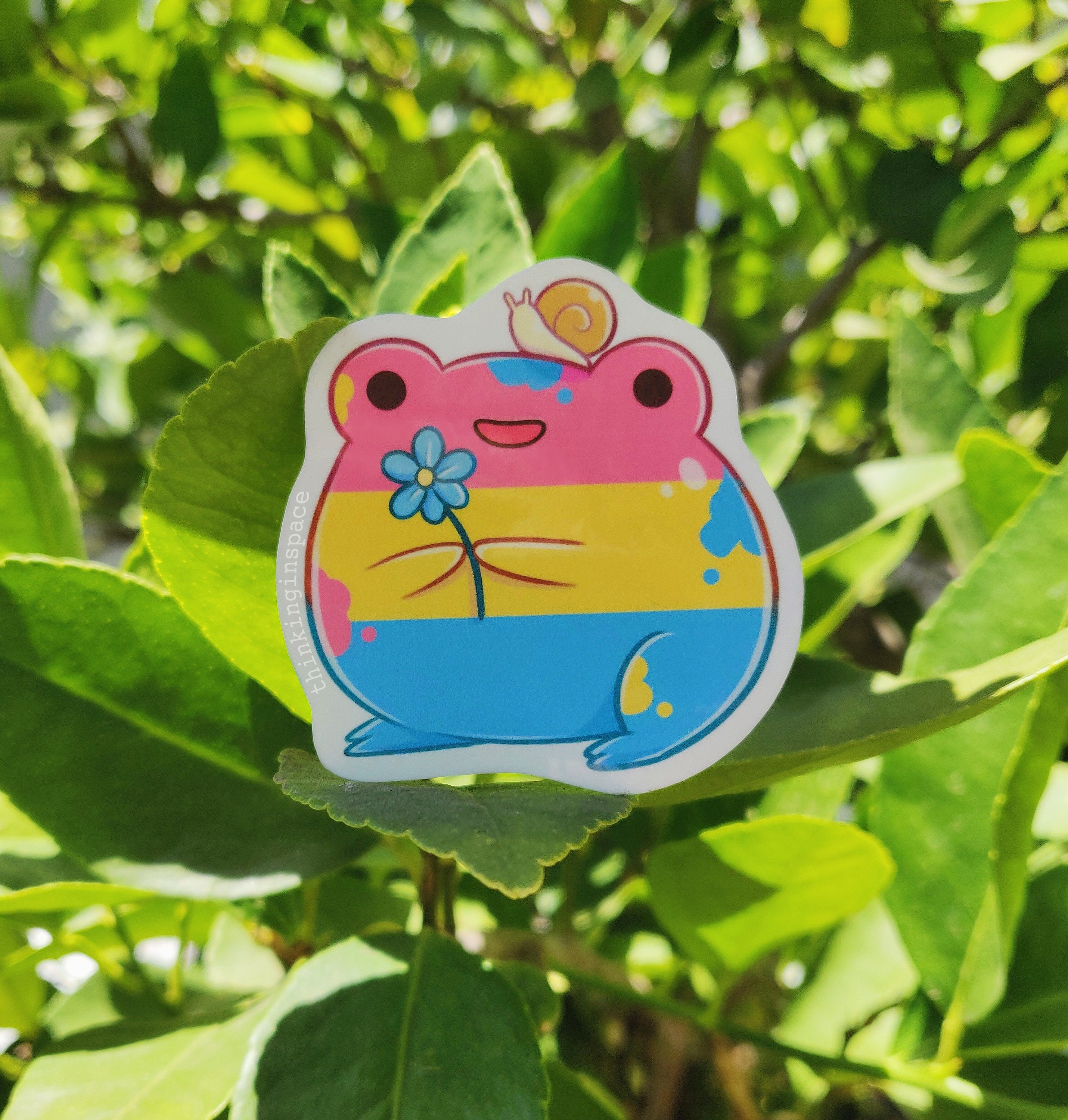 Pride Frog Charity Stickers LGBTQ Flag Frog Gay Pride Etsy