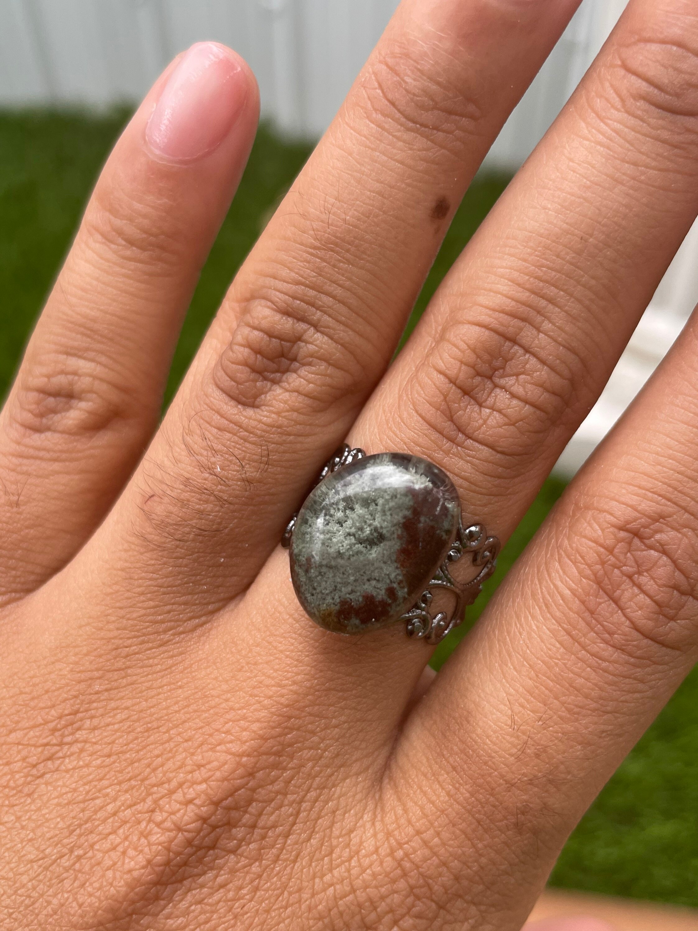 Phantom Quartz Ring Etsy Australia