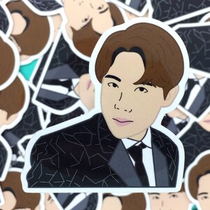 Ego Suit J-Hope Sticker mit Spiegeldetail - BTS Sticker - Süße Sticker - K-Pop Sticker - Laptop Sticker - Jung Hoseok - BTS J-Hope