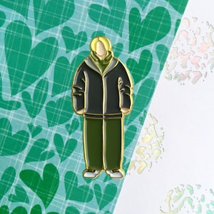 Smol Kookie Soft Enamel Pin - BTS Pins - BTS Jungkook Pins - K-Pop Pins - Cute Pins - Run bts! - Jeon Jungkook