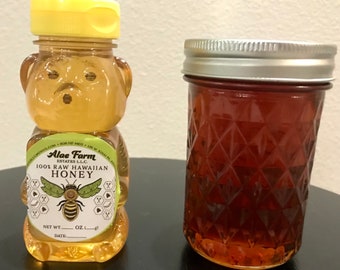 8oz rauwe Hawaiiaanse honing