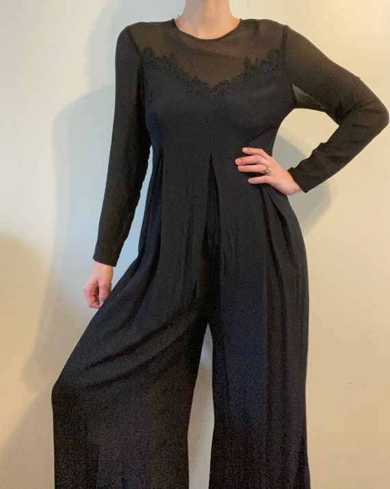 Detailed Silk Jumpsuit