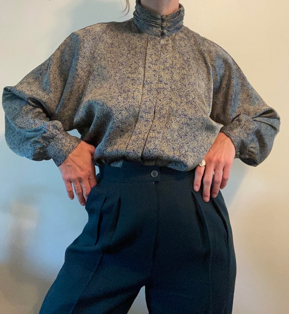 High Neck Blouse