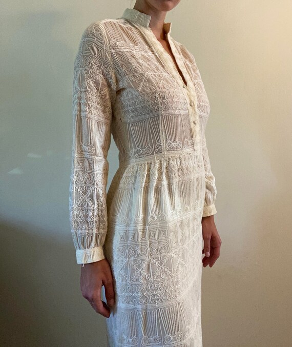 Embroidered Gown