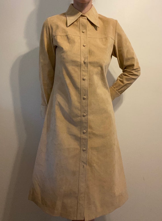 Saks Fifth Avenue Suede Dress