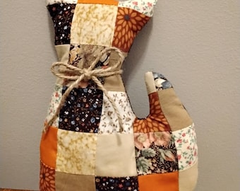 Fall Patchwork Cat
