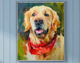 Dog Paint By Number Etsy
