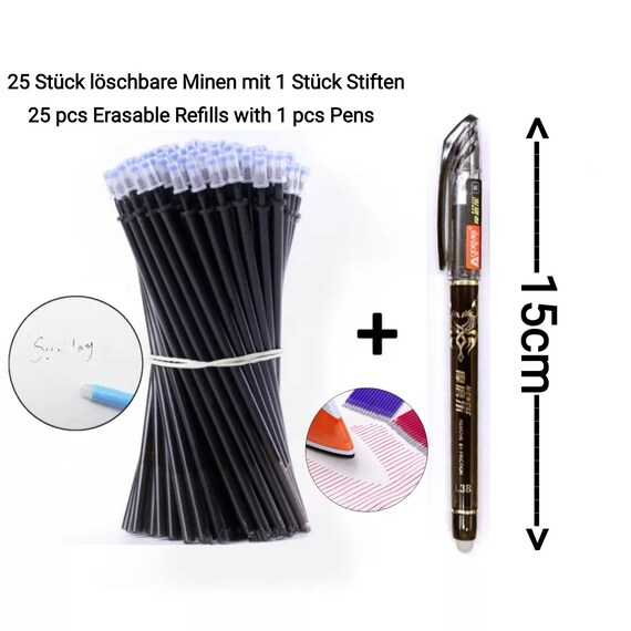 Erasable Gel Pens - 4 Piece Set