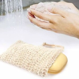 2-4 soap bags sisal soap bags soap net peeling sponge net organic natural