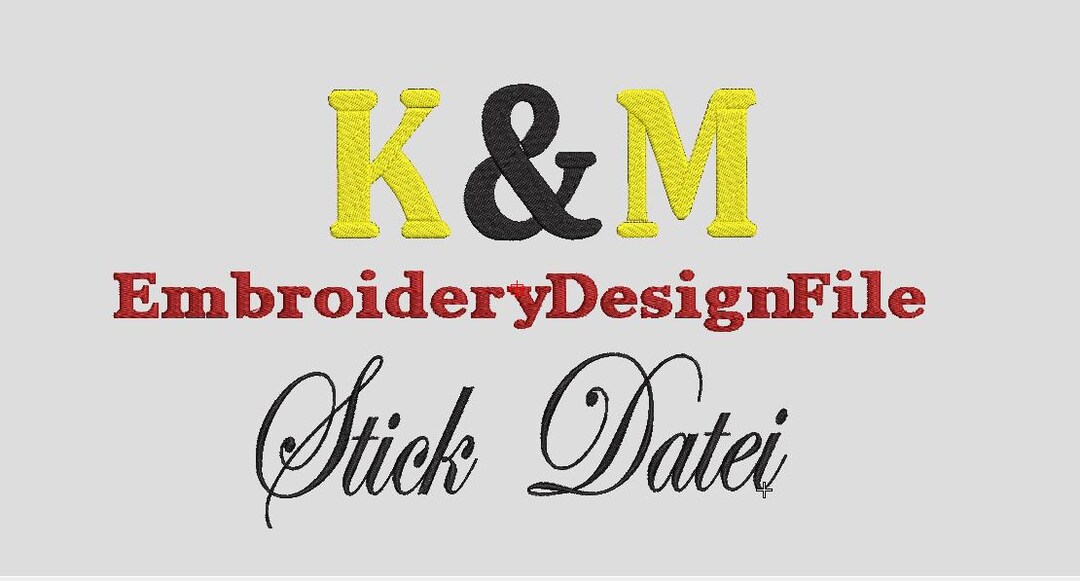 Embroidery File for Embroidery Machines. Digital Embroidery Design ...