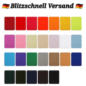 Flicken zum Aufbügeln Bügelflicken Aufbügler Kind Patches Verschidene Modell Stoff Aufbügelflicken Rechteck Jeans