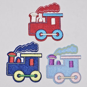 Iron-on patches, iron-on patches, train patches, child face patches, fabric iron-on patches