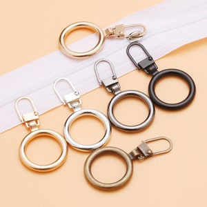 Ideaworks S/6 Decorative ZIPPER Pulls for sale online