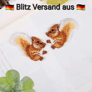 Iron-on patches iron-on patches child squirrel patches fabric iron-on patches