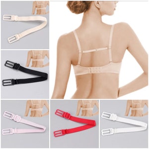 Sexy New Cleavage Control Clips Hide Bra Strap Buckle Adjust Converter Hot  UK