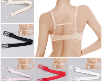 1-9 Pieces Adjustable Bra Strap Clips for Women Non-Slip Bra Buckle Bra Strap Holder High Quality