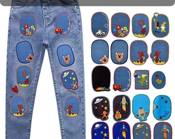 Iron-on patches, iron-on patches, children's patches, fabric iron-on patches