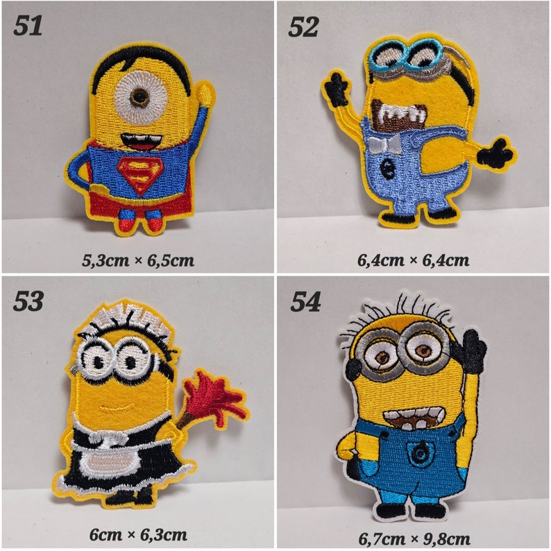 Iron-on patches, iron-on patches, child patches, cartoon various models, fabric iron-on patches image 2