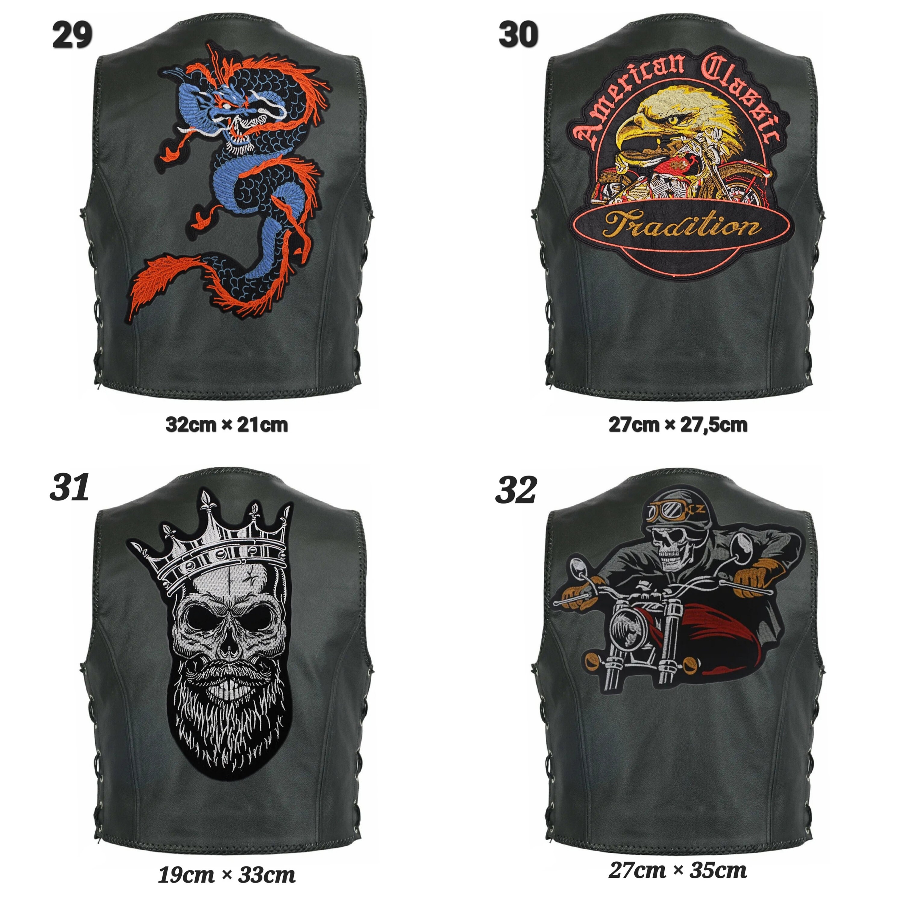 Écusson Thermocollant "Bad Decisions Make Good Stories" 90x50mm - Patch Motard Brodé - Pour Cuir, Jean, Vestes