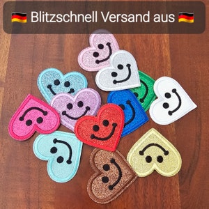 Iron-on patches, iron-on patches, child face patches, heart fabric iron-on patches