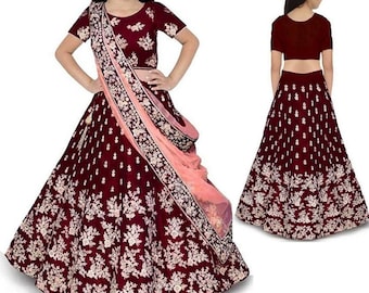 ghagra dress for kids