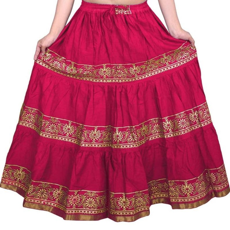 Rajasthani Jaipuri Skirt Women's Cotton Multi Color Wrap - Etsy