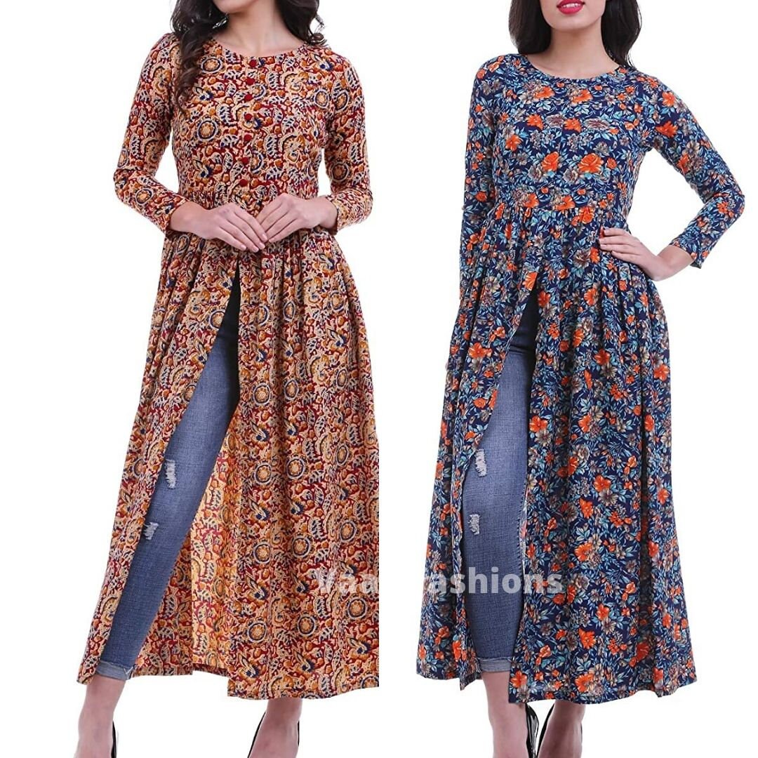 Best Floor Length Kurtis - Know all about beginning, making, 3 different  types and place of famous floor length kurtis