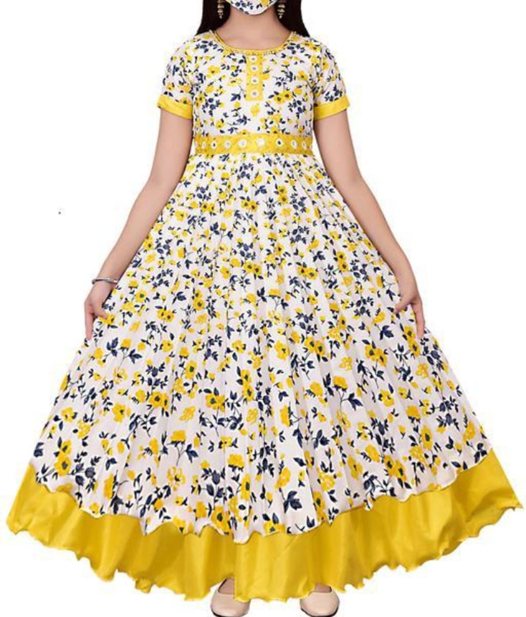 Buy Gown Dress Kids Dress Girls Frock Kids Girl Dress Gown for ...