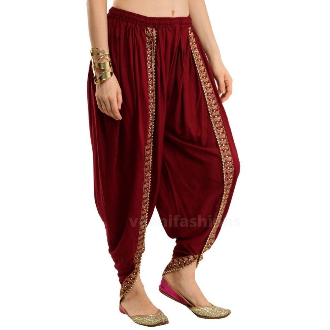 Women's Rayon Dhoti Harem Pants Indian Women's Etsy