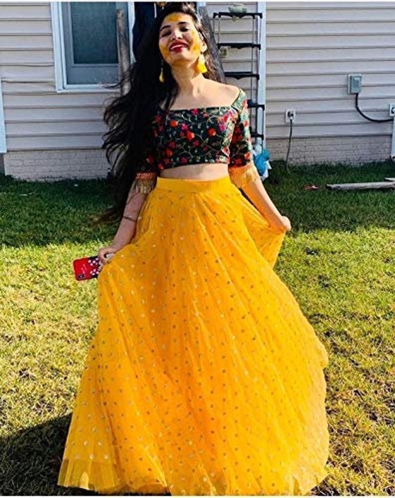 sangeet lehenga