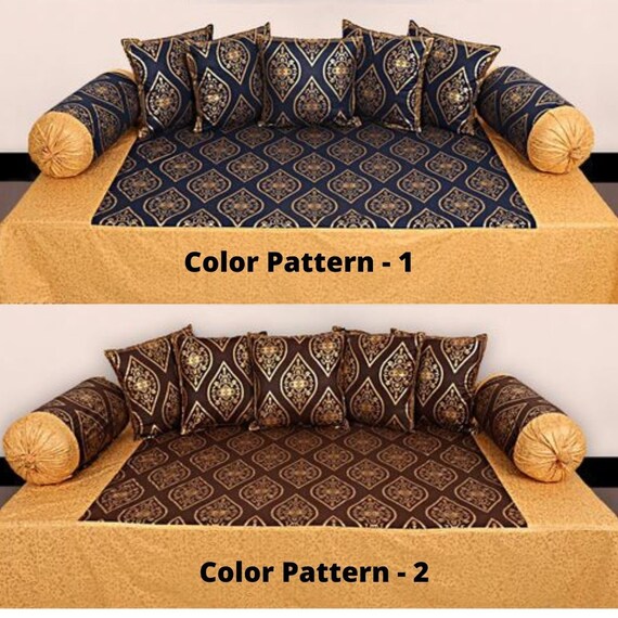 Cotton Diwan Set Home Décor Printed 