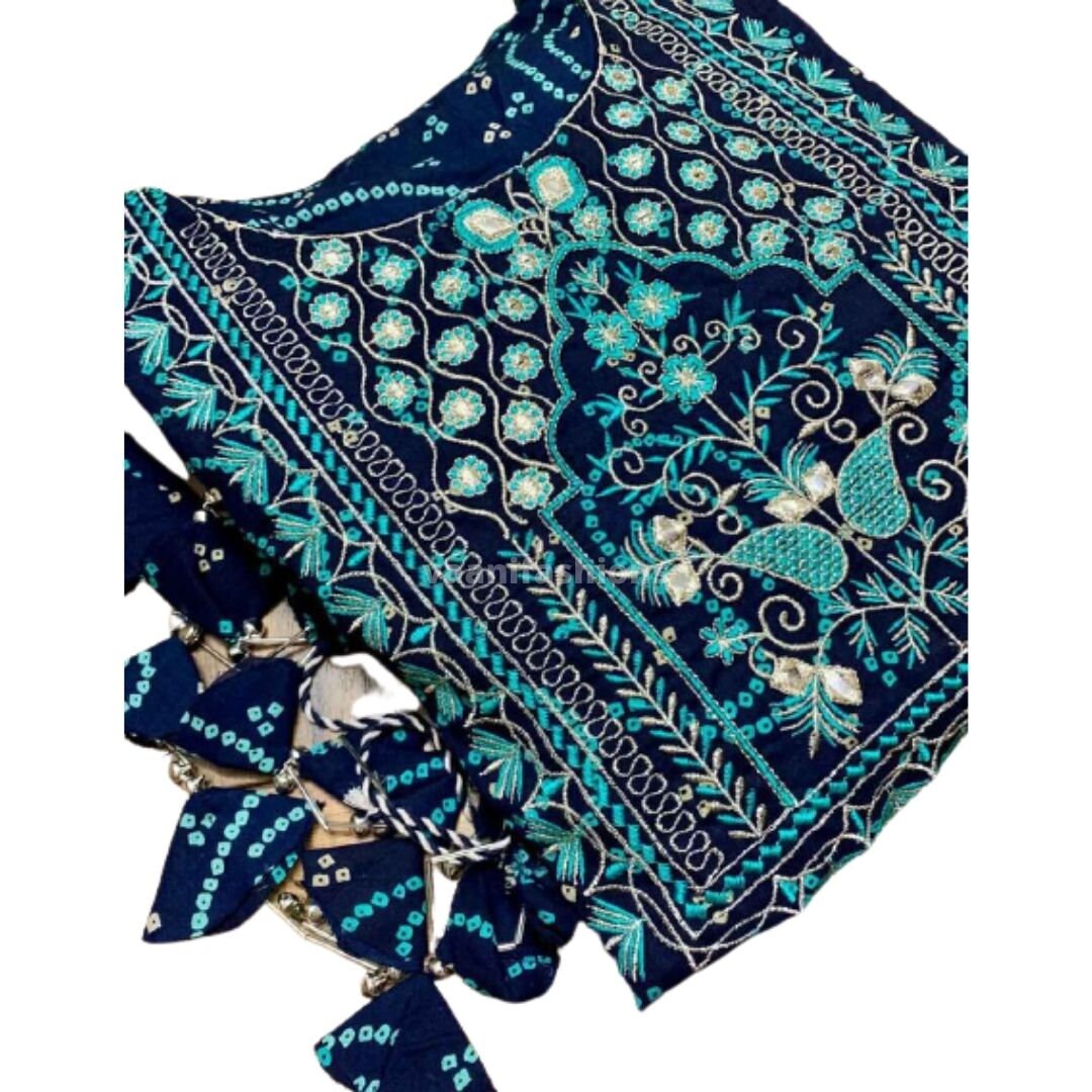 Indian Bandhej Kurti Heavy Rayon Full Flared Kurti | Etsy