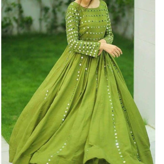 Green colour dress for women Clearance