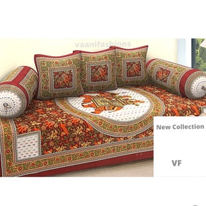 The Bombay Store Bolster with Brocade Patch Cushion Cover